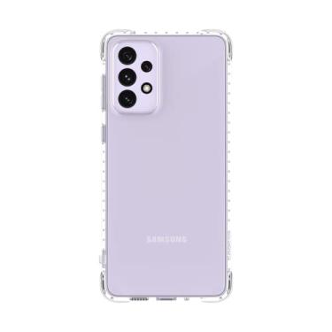 Imagem de Capa Anti Impacto Gocase Modelo Impacto Slim Compatível com Galaxy A73 (6.7 Pol) (Transparente)