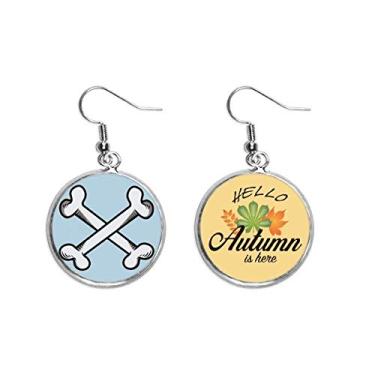 Imagem de Bone Simple Art Deco Presente Fashion Orelha Pendente Outono Folha Brinco Joias
