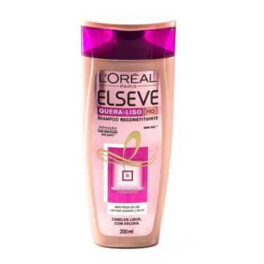 Imagem de Kit Com 03 - Shampoo L'oréal Elseve Quera-Liso 230C - 200ml