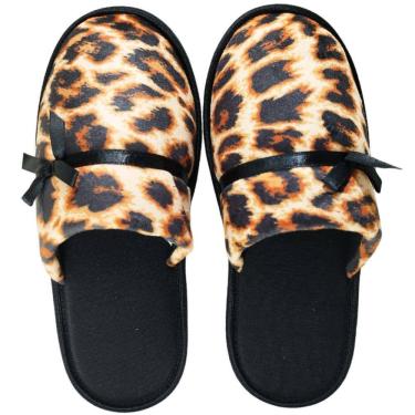 Imagem de Pantufa Feminina Dia Dia com Palmilha Acolchoada Europa Pantufas 1006