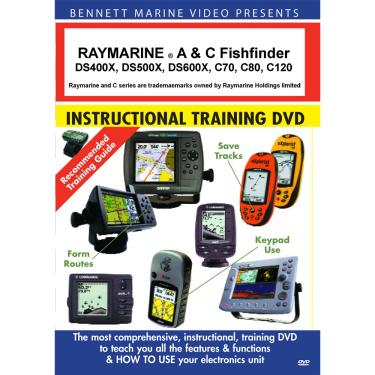 Imagem de DVD Raymarine A & C Series Fishfinder: DS400X,DS500X,DS600X,C70,C80,C120 Instructional Training DVD