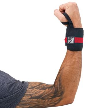 Imagem de Protetor De Punho Profissional Crossfit Munhequeira Pulso - Munhequeira Crossfit - Elástico Punho - Elástico Pulso - Munhequeira Crossfit