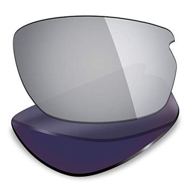 Imagem de Lentes de reposição XELD para Oakley Carbon Shift – Opções, Xeld Polarized - Silver Titanium, One Size