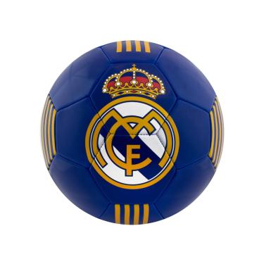 Imagem de Bola de Futebol Oficial do Real Madrid, Número 5, Cor Azul, Maccabi Art.