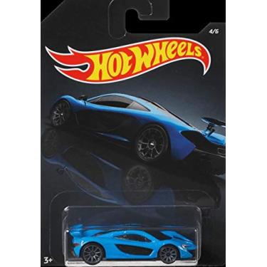 Imagem de 2020 Hotwheels Walmart Exclusive Exotics Mix Series Blue McLaren P1