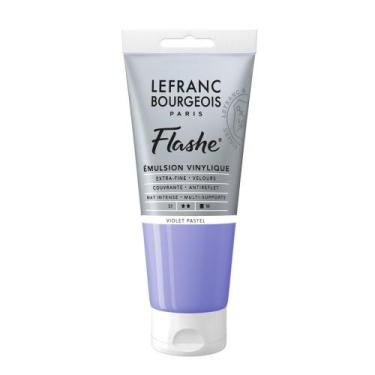 Imagem de Tinta Acrílica Flashe Lefranc 80ml 785 Pastel Violet - Lefranc Bourgeo