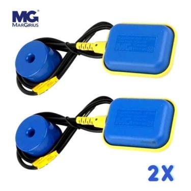 Imagem de Chave Boia Elétrica Para Bomba Água 1,2m Cabo Margirius 25a