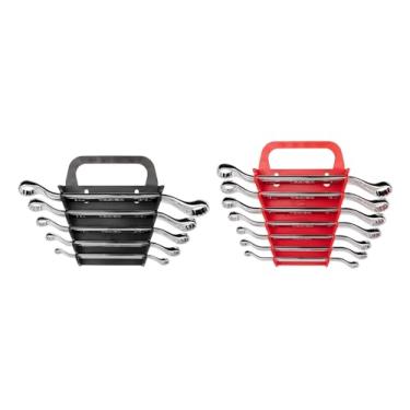 Imagem de TEKTON Conjunto de chaves de extremidade de caixa com deslocamento de 45 graus, 12 peças (1/4-13/16", 6-19 mm) - Suporte | WBE91301