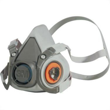 Imagem de Respirador 3M Semi-Facial Sem Cartucho 6200 H0002317255