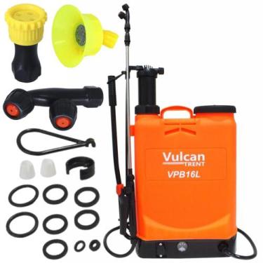 Imagem de Pulverizador Elétrico e Manual Profissional 8 Amperes 16 Litros Laranj