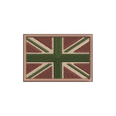 Imagem de BP0001-003 Bandeira Reino Unido Bordado 7,5×5,0 cm (D-Arquivo Matriz para bordar.)