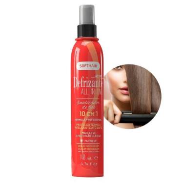 Imagem de Protetor Térmico Cabelo Spray Defrizante All In One 10 em 1 Soft Hair 
