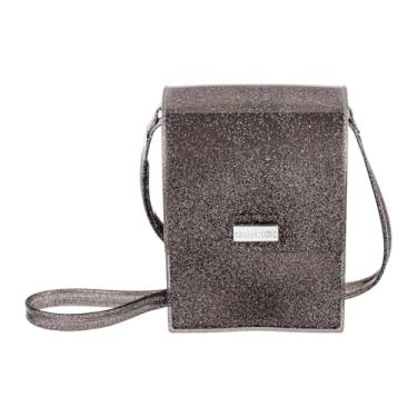 Imagem de Bolsa Charmosa Chic com Glitter Feminina (Preto Glitter)