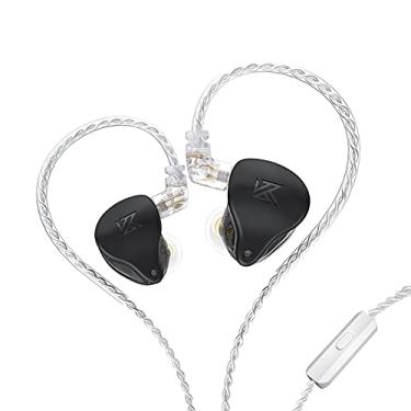 Imagem de Monitores intra-auriculares KZ-AST, fones de ouvido estéreo de alta fidelidade com configuração de nível superior 24BA, fones de ouvido com fio IEM com isolamento de ruído leve para músico, audiófilo