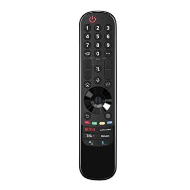 Imagem de ALLIMITY MR21GC MR21GA Controle remoto de substituição por voz compatível com LG 4K OLED Smart TV 43UP7700PUB 43UP8000PUA 55UP7700PUB 55UP8000PUA 60UP7700PUB 50NANO75UPA 50NANO77ZPA OLED77A1AUA