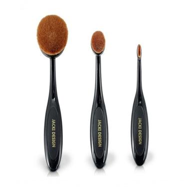 Imagem de Kit De Pincéis Escova Com 3 Peças Jacki Design