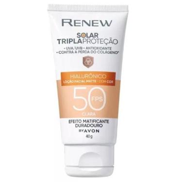 Imagem de Renew Protetor Solar Advance Avon FPS 50 ou 70 - Contem 40g Invisivel 