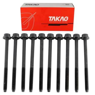 Imagem de Parafuso De Cabeçote (Jg) A3 1.6 8V 2002 A 2011 / Polo 1.6 8V 2001 A 2014 / Golf 1.6 8V 2001 A 2014 - Takao Pcvw16