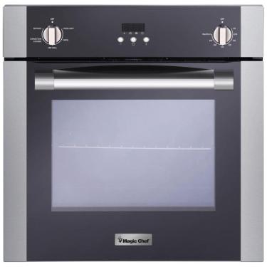 Imagem de Forno de Parede Elétrico Embutido Magic Chef 60cm, Inox, 62 Litros, Convecção Programável, 4 Modos, Aparelho de Cozinha