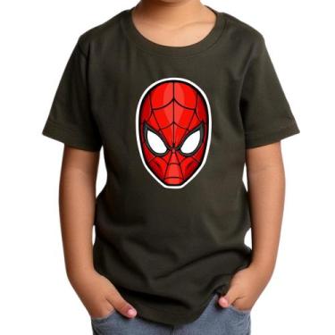Imagem de Camiseta homem aranha infantil juvenil algodão premium camisa - LADERA