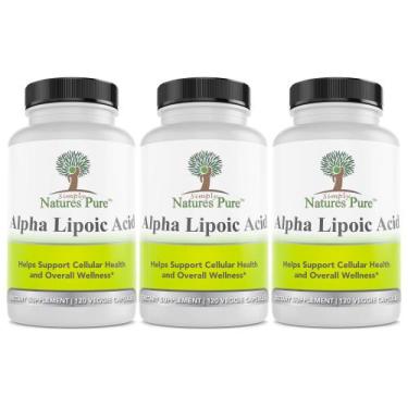 Imagem de Suplemento Simply Natures Pure Alpha Lipoic Acid 600mg