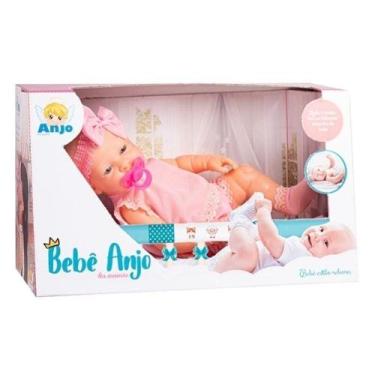 Imagem de Bebe Boneca Anjo Collection Boneca Com Shortinhos - Brinquedos Anjo