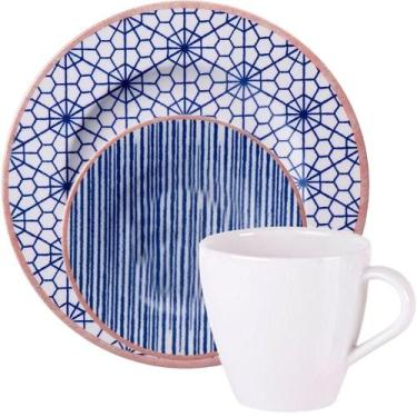 Imagem de Kit Jogo Café Lanche 12 Pessoas 24peças Abstratta Tramontina - OUTRAS 