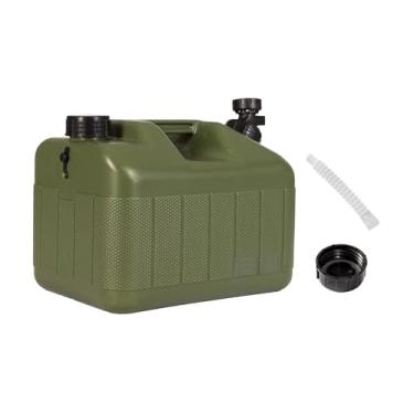 Imagem de Baoblaze Recipiente de água para acampamento, tanque de emergência, dispensador de bebidas com alça e, carregador de água para pesca, direção, lavagem