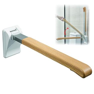 Imagem de Barras de apoio dobráveis para vaso sanitário, barra de apoio médico para banheira, banheira, chuveiro, vaso sanitário, barras de apoio para deficientes, barra dobrável para vaso sanitário (cor: cor