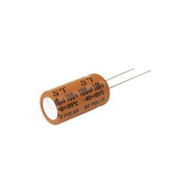 Imagem de Capacitor 100 X 100v Bipolar P/ Super Tweeter (Pct 10 Pc) - PERMAK