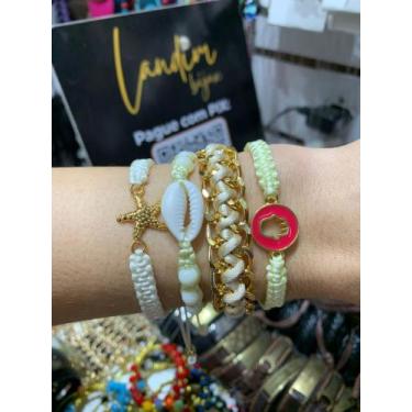 Imagem de Mix de pulseiras reguláveis - Landimbijux 