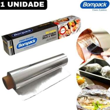 Imagem de Papel alumínio - Vendasshop Utensílios Limpeza, 30cmX100m