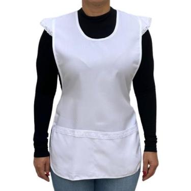 Imagem de Avental bata manguinha - Armarinho Neves, Branco