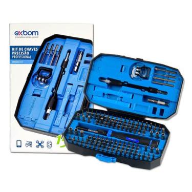 Imagem de Kit Chaves de Precisão 152 em 1 com 128 Bits e Acessórios para Manuten