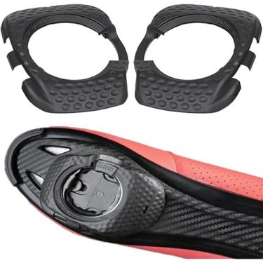 Imagem de 1 par de capa preta para pedal de bicicleta de estrada para clipe de pedal de bicicleta Wahoo SpeedPlay Zero, grampos de velocidade de bicicleta antiderrapantes, peças de pedal Sy para ciclismo