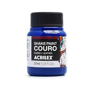 Imagem de Verniz Para Couro Acrilex 100ml Base Água – Acabamento Semibrilho, Fosco ou Brilhante, Proteção e Durabilidade Para Couro Natural e Sintético (AZUL TURQUESA 501)