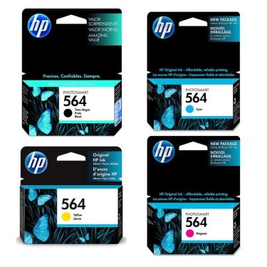Imagem de Cartucho Hp 564 Cb316wl Kit C6380 | D5460 | B8850 | 4 Cores Original