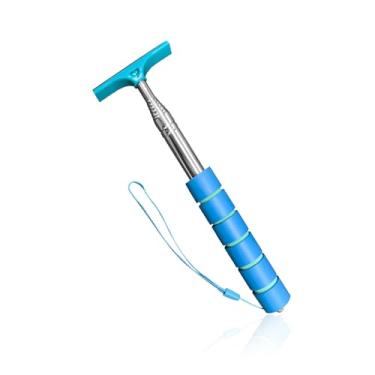 Imagem de Dickno Rodo de espelho lateral do carro, limpador de espelho retrovisor retrátil de 90 cm, mini limpador portátil de rodo de janela automática, ferramenta universal de limpeza de vidro de veículo para