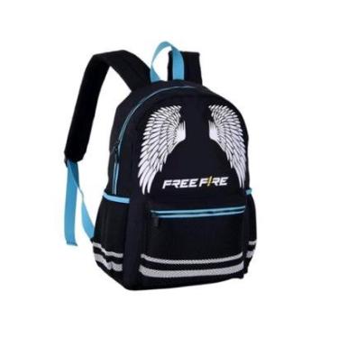 Imagem de MOCHILA FREE FIRE DE COSTAS 17,5" FR24647-Masculino