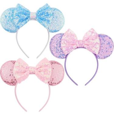 Imagem de Bandana Mouse Ears LIHELEI Princess Pink Minnie