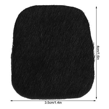 Imagem de KIMISS 5 Pçs Tiro Com Seta Resto Adesivo Silencioso Placa Vara, Acessórios de Tiro de Couro para Arcos de Caça-placas Silenciosas Leves e Portáteis (Preto)