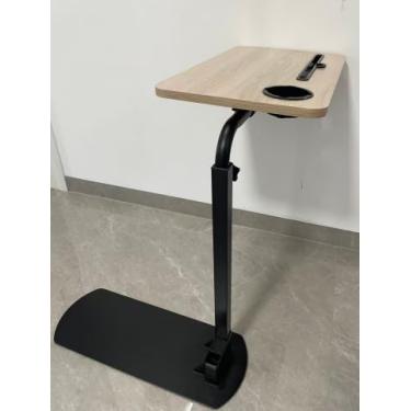 Imagem de NEPPT Bandeja giratória ajustável – mesa de sofá multifuncional para laptop, jogos e comida, design resistente compatível com sofá, cadeira e poltrona reclinável