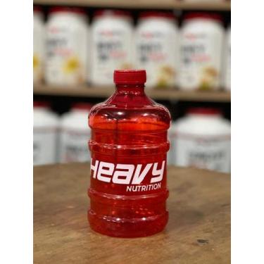 Imagem de Mini Galão Heavy 1 Litro - VERMELHO - HEAVY NUTRITION