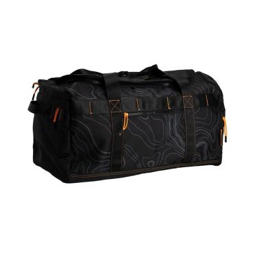 Imagem de Bolsa mochila academia preta e laranja Imaginarium