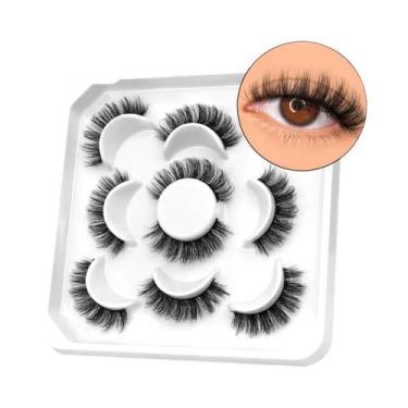 Imagem de Cílios Postiços Cat Eye Manga Veltrinay C Curl Com Efeito Natural E Po