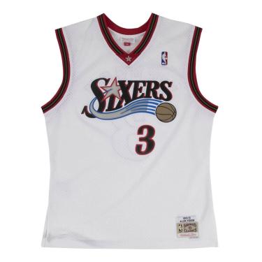 Imagem de Regata Mitchell & Ness Jersey Swingman Philadelphia 76ers Home 2000-01 Allen Iverson Ma...