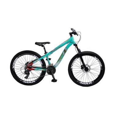 Imagem de Bicicleta Aro 26 Deeper Freeride 24 Marchas Cubo de Rolamento Cassete,