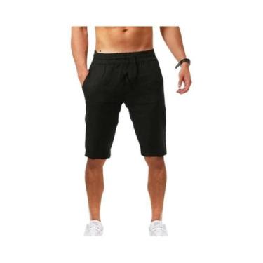 Imagem de Calças De Verão Masculinas Para Esportes E Academia, Respiráveis, Em A