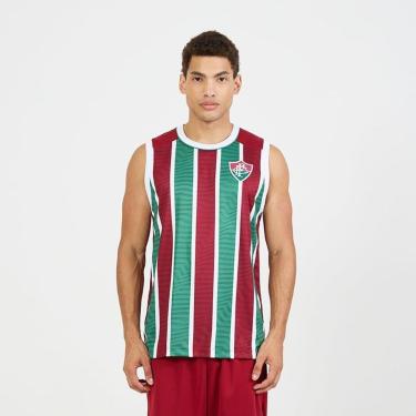 Imagem de REGATA FLUMINENSE AGORA MASCULINO VINHO/BRANCO/VERDE 3G-Masculino