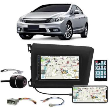 Imagem de Multimídia Honda Civic 2012 2013 2014 2015 2016 Espelhamento Bluetooth